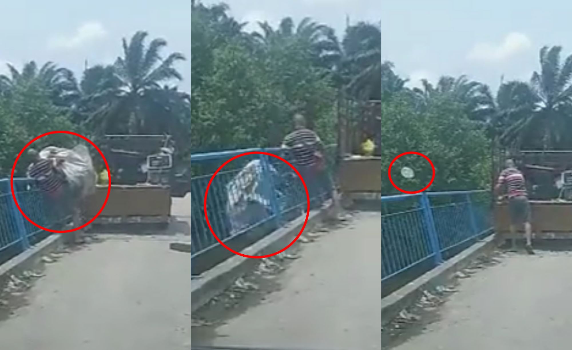 m’sians angered by uncle who was caught on camera cleaning out lorry into johor river