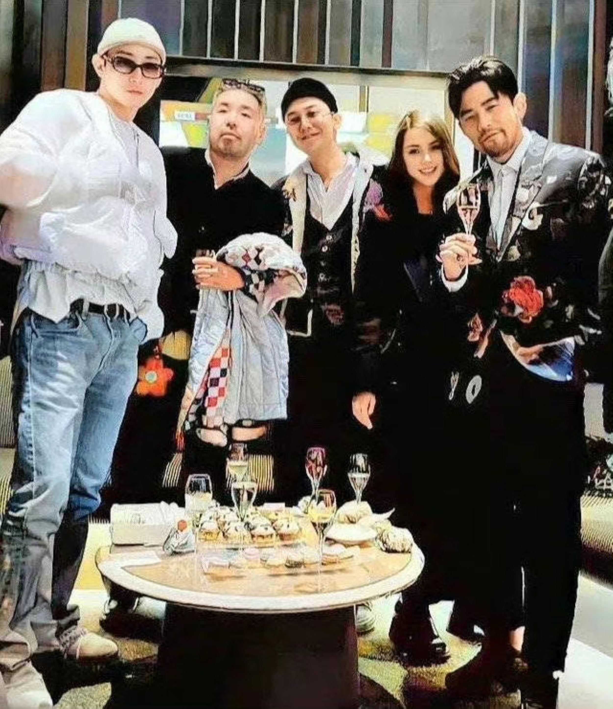 📸天王级人物世纪同框🌟周杰伦 梅西 权志龙 李洙赫 郑秀文✨