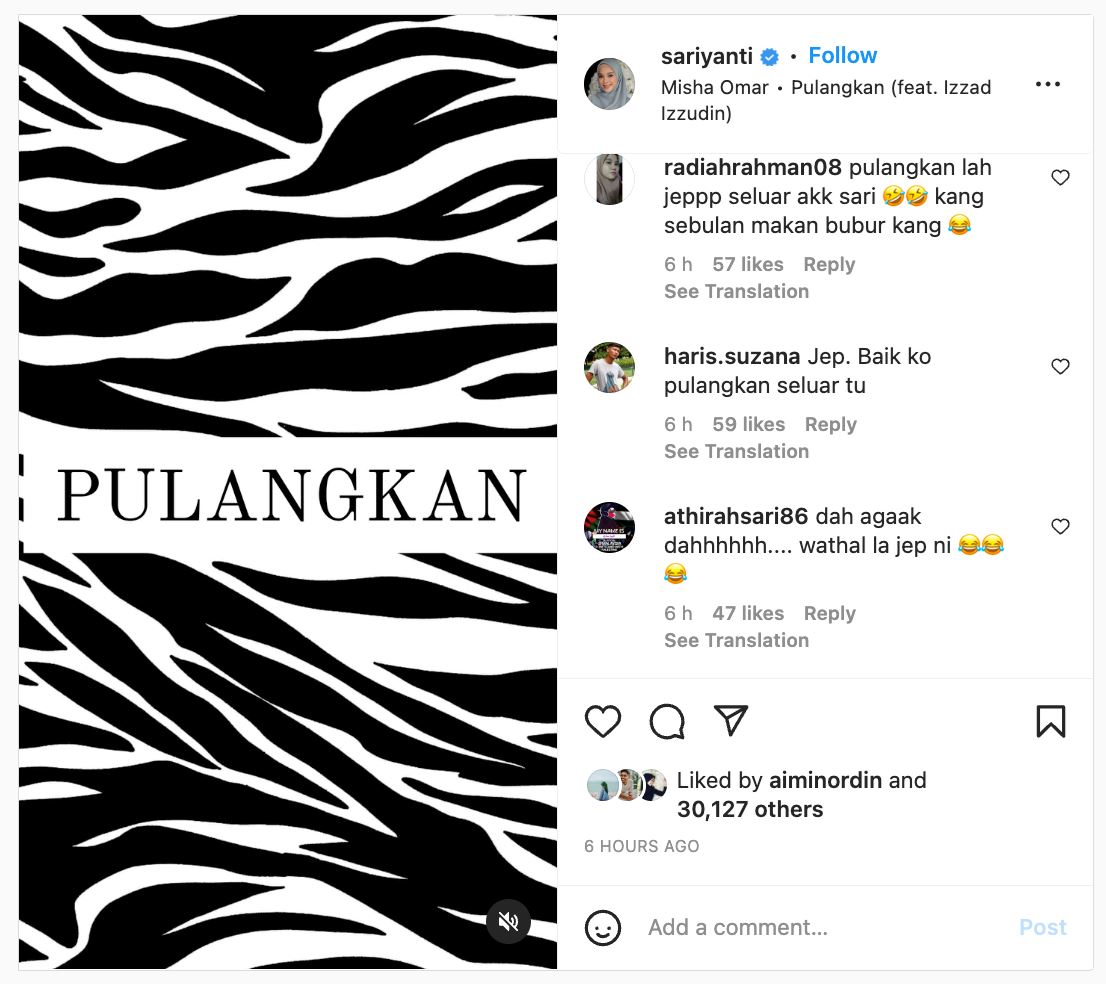 jep tampil ‘berbeza’ lepas makan bubur cili, sari yanti minta pulangkan legging belang 