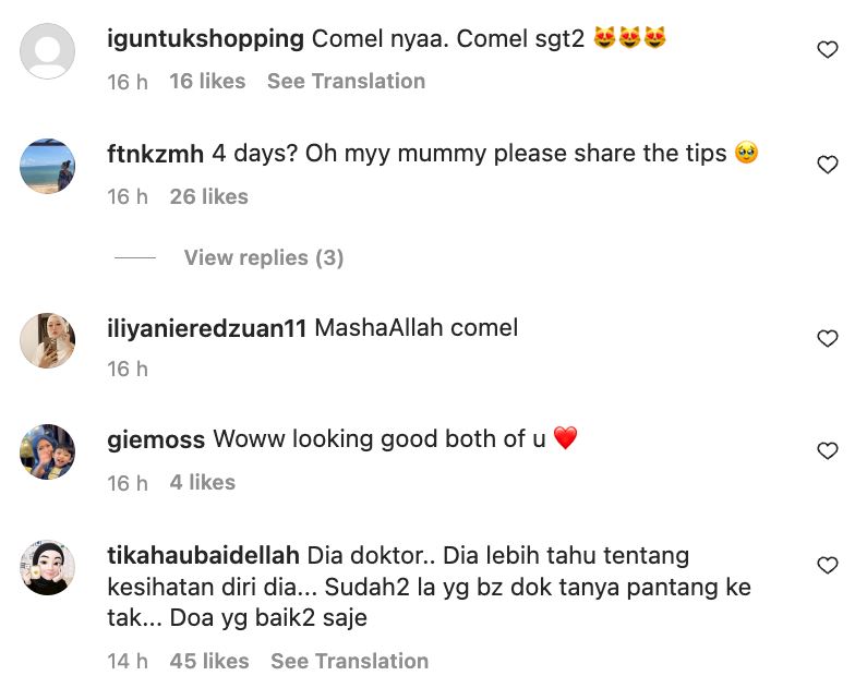 dr amalina bawa bayi jalan pusing kota london lepas 4 hari dilahirkan