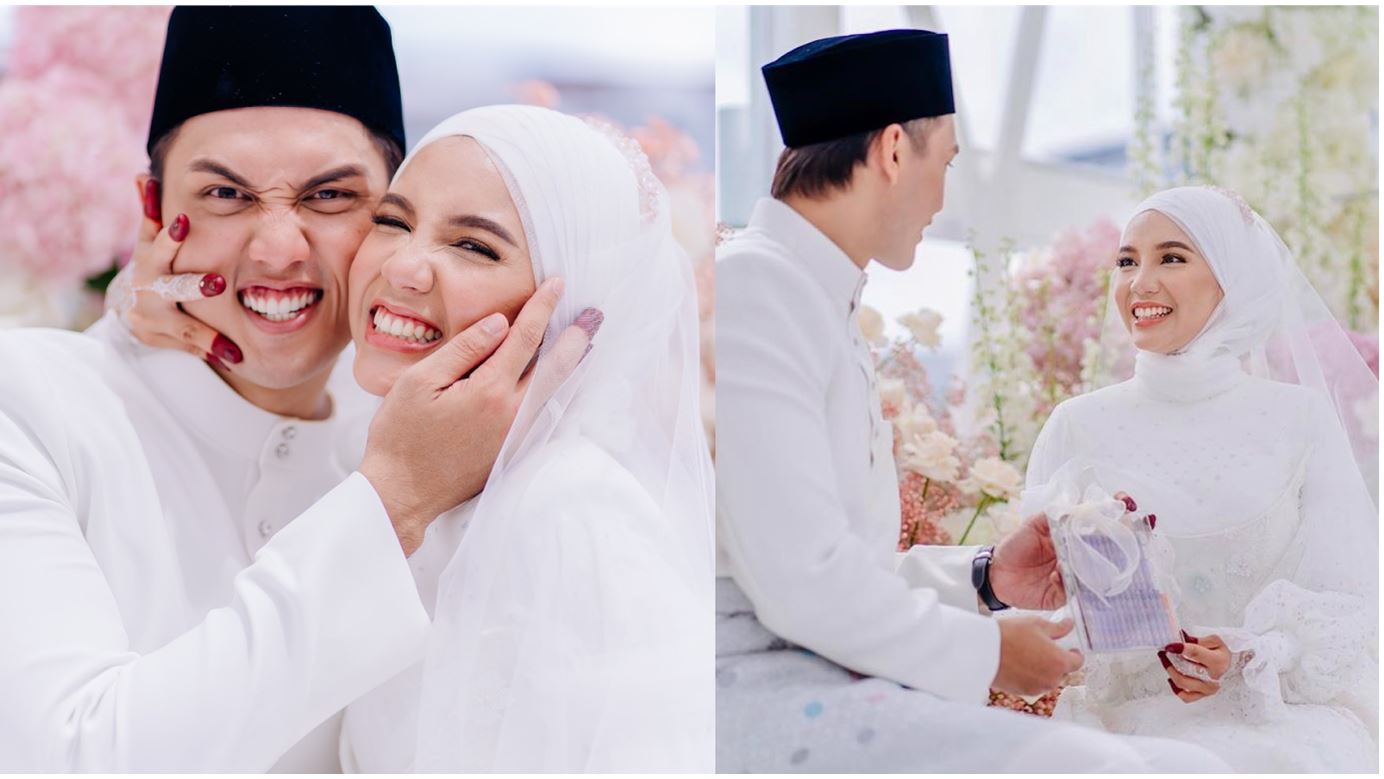 tak sangka pelakon cilik dah kahwin, peminat tak putus ucap tahniah pada sweet qismina dan adam lee