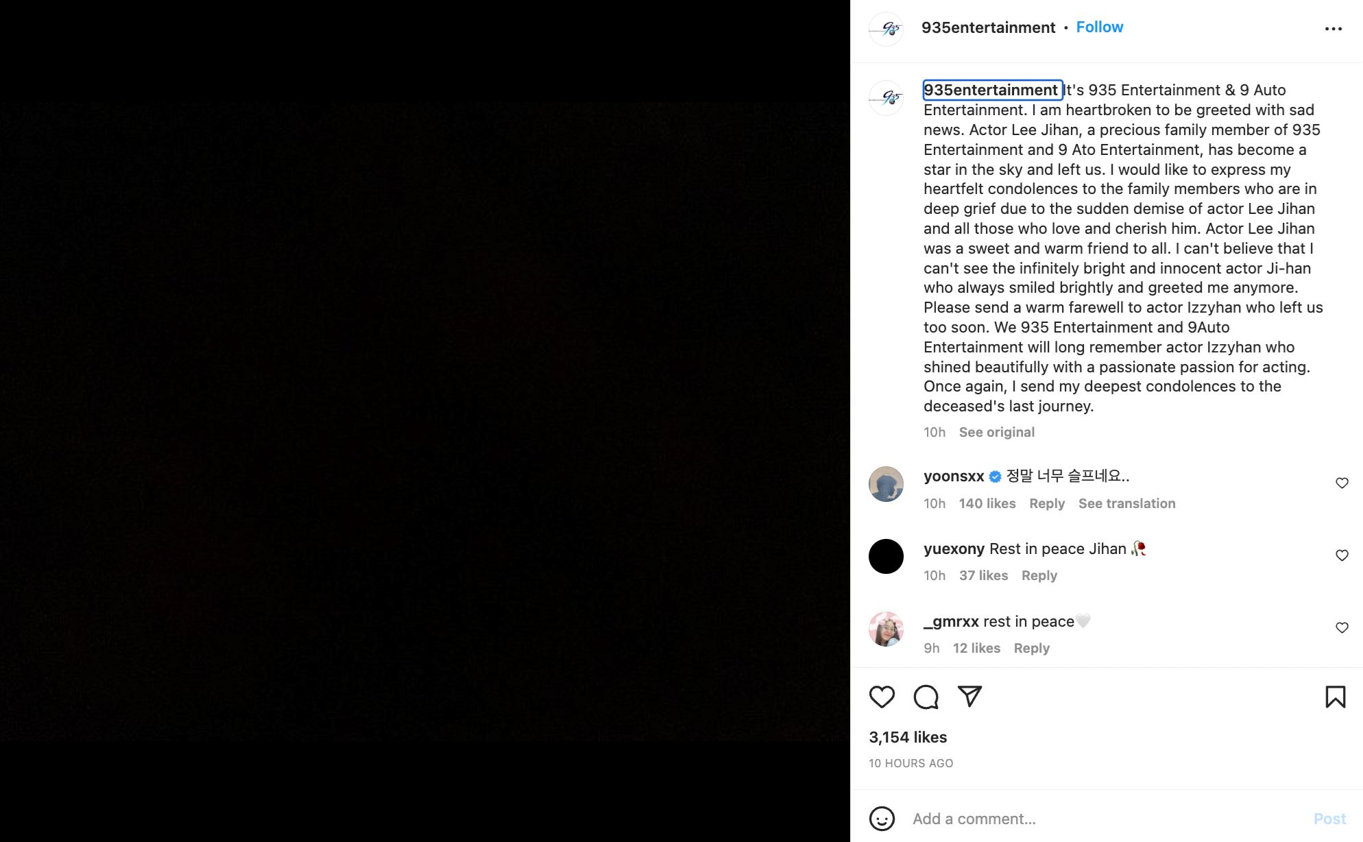 pelakon korea dilapor meninggal dalam tragedi halloween itaewon