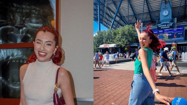 ‘bukan sebab putus cinta!’ - amelia henderson warnakan rambut merah hanya kerana ingin mencuba