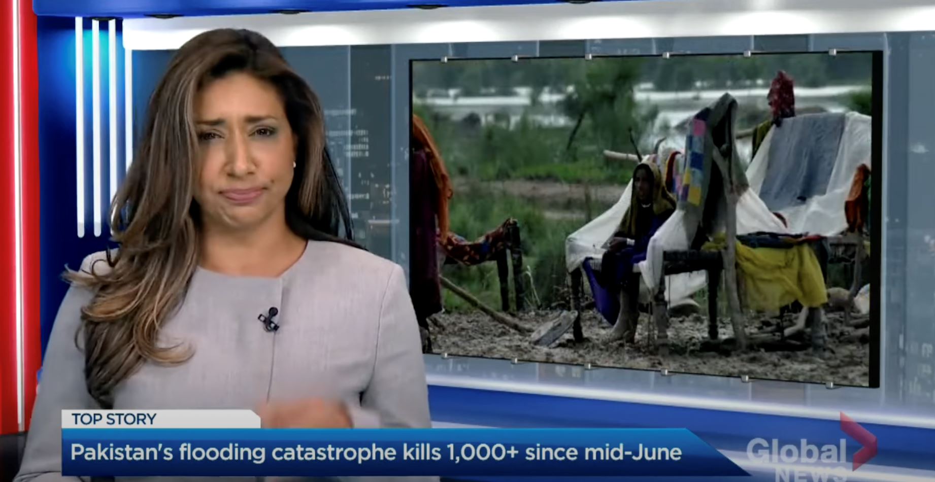 video pembaca berita tertelan lalat ketika siaran langsung tular