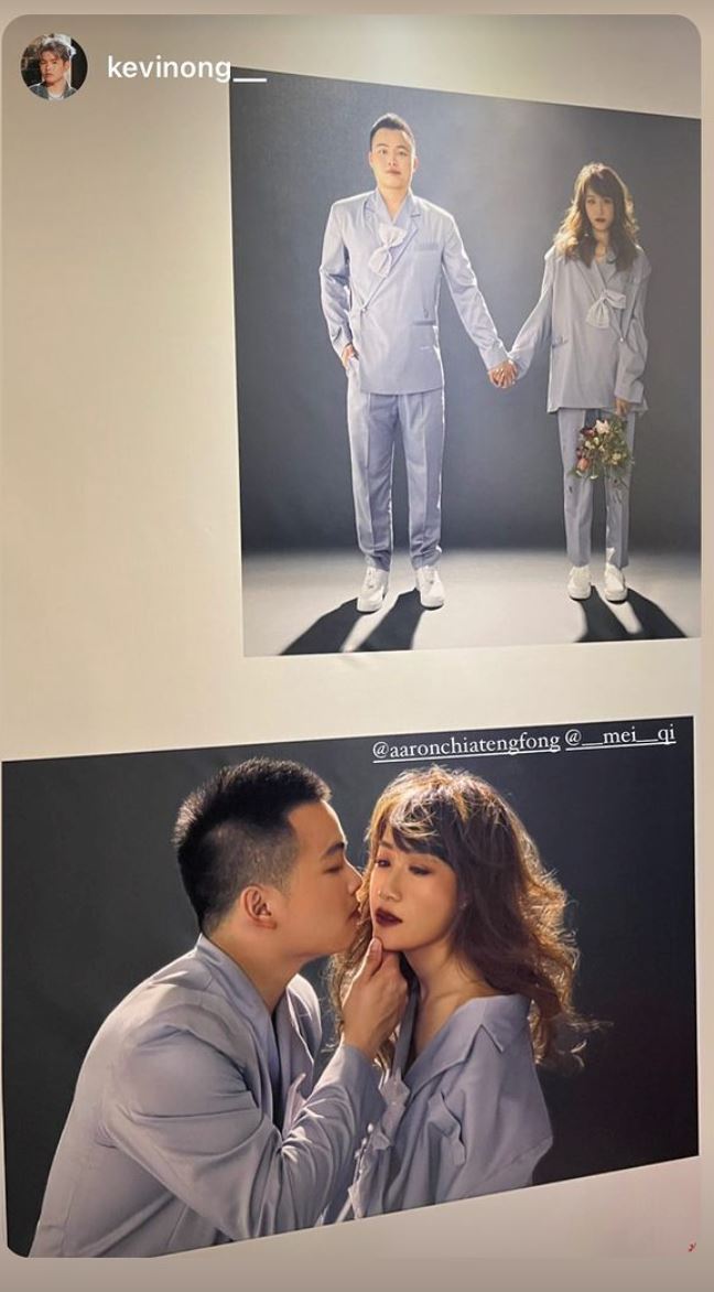 💍【多图】aaron谢定峰终于和老婆完成婚礼啦❗️许多圈中好友出席星光熠熠呀