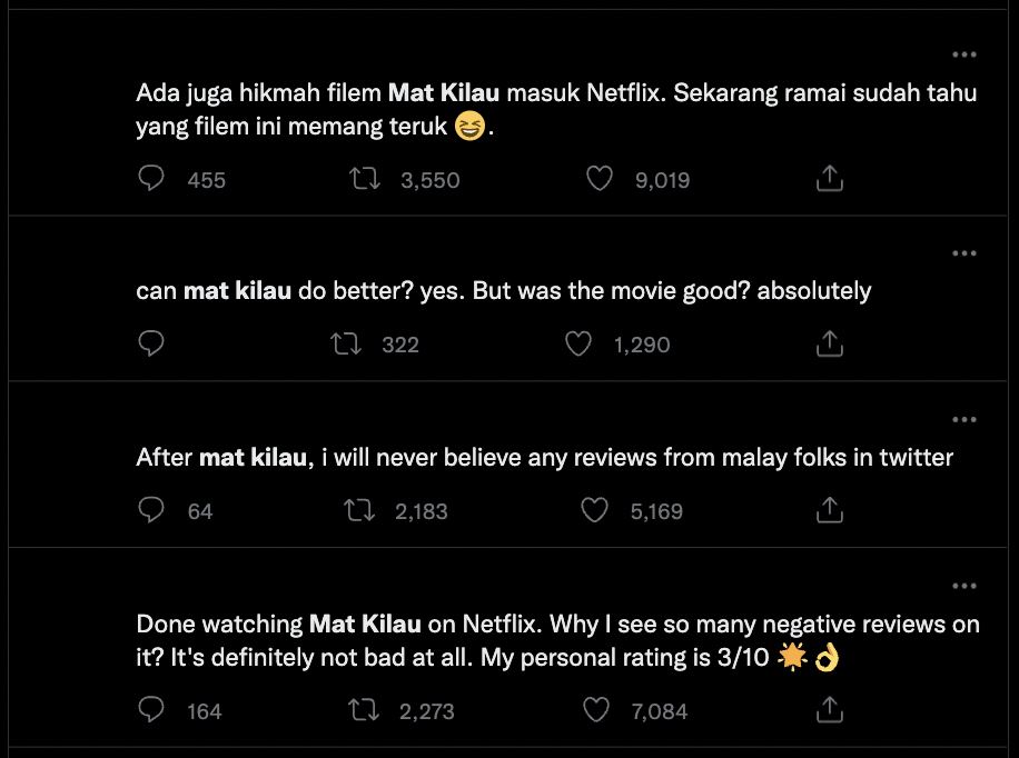 ‘‘tengok mat kilau macam dengar ceramah’’, ini respon syamsul yusof