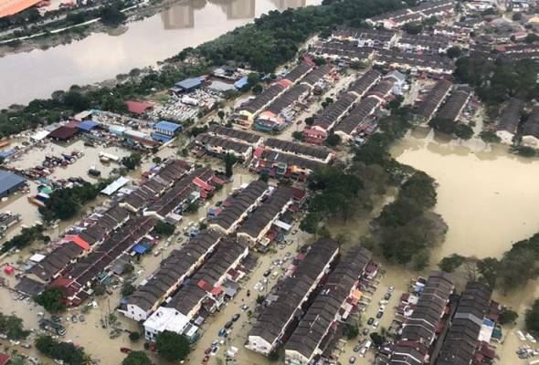 ini senarai penuh daerah-daerah di selangor hotspot banjir