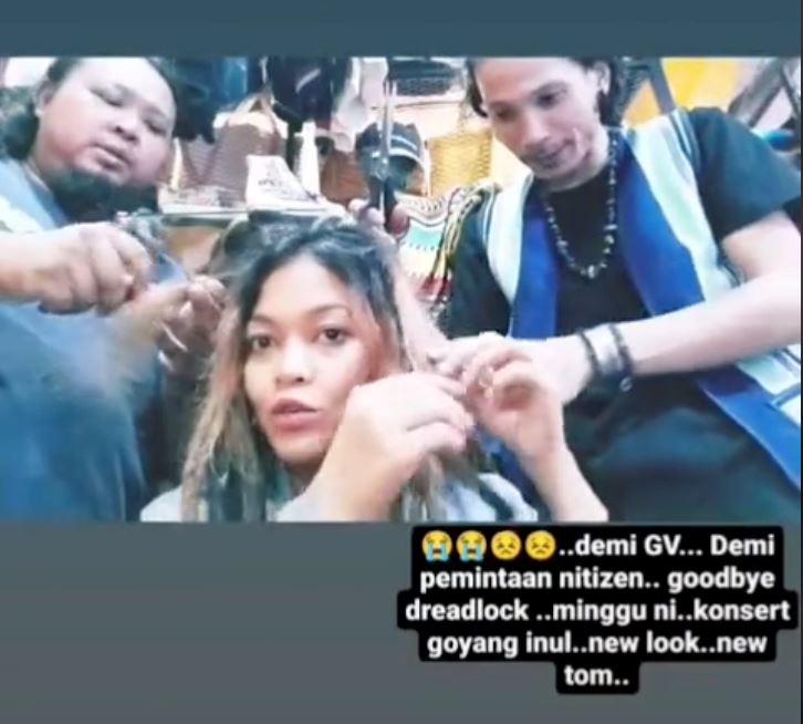 tom sanggup buka rambut ‘dreadlock’nya demi gegar vaganza