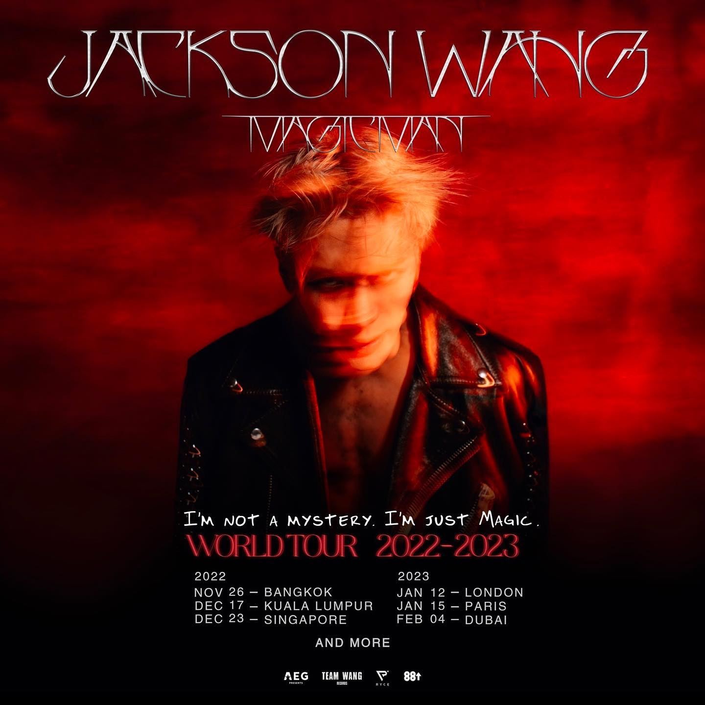 🇲🇾jackson wang王嘉尔真的又要来啦❗️12月17日在马来西亚开演唱会🔥