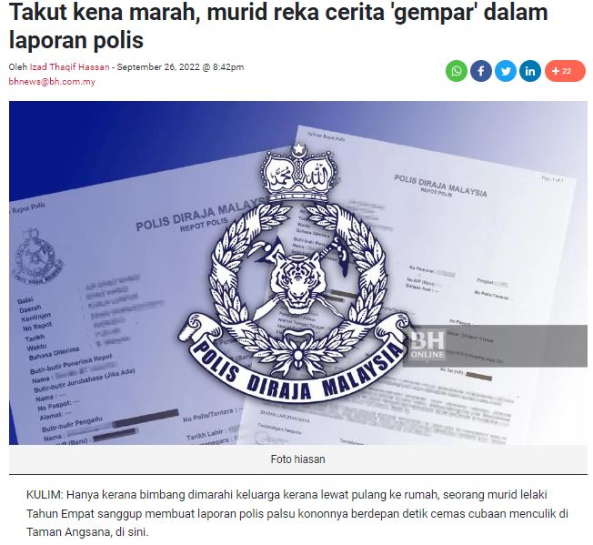 kes cubaan culik : semak dulu sahih atau palsu!