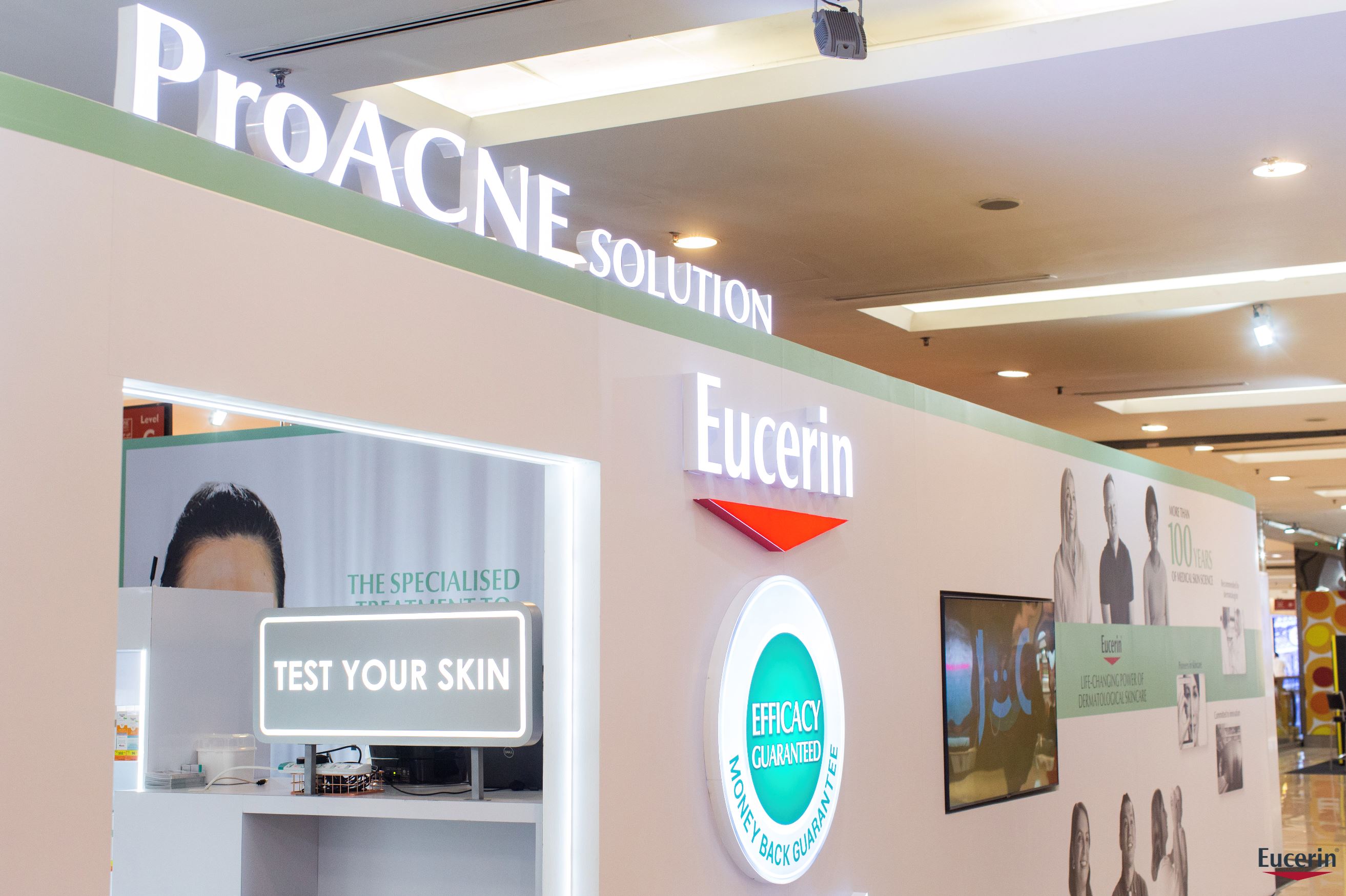 🌟eucerin首家体验式快闪店❗️帮你消除暗疮和痘印