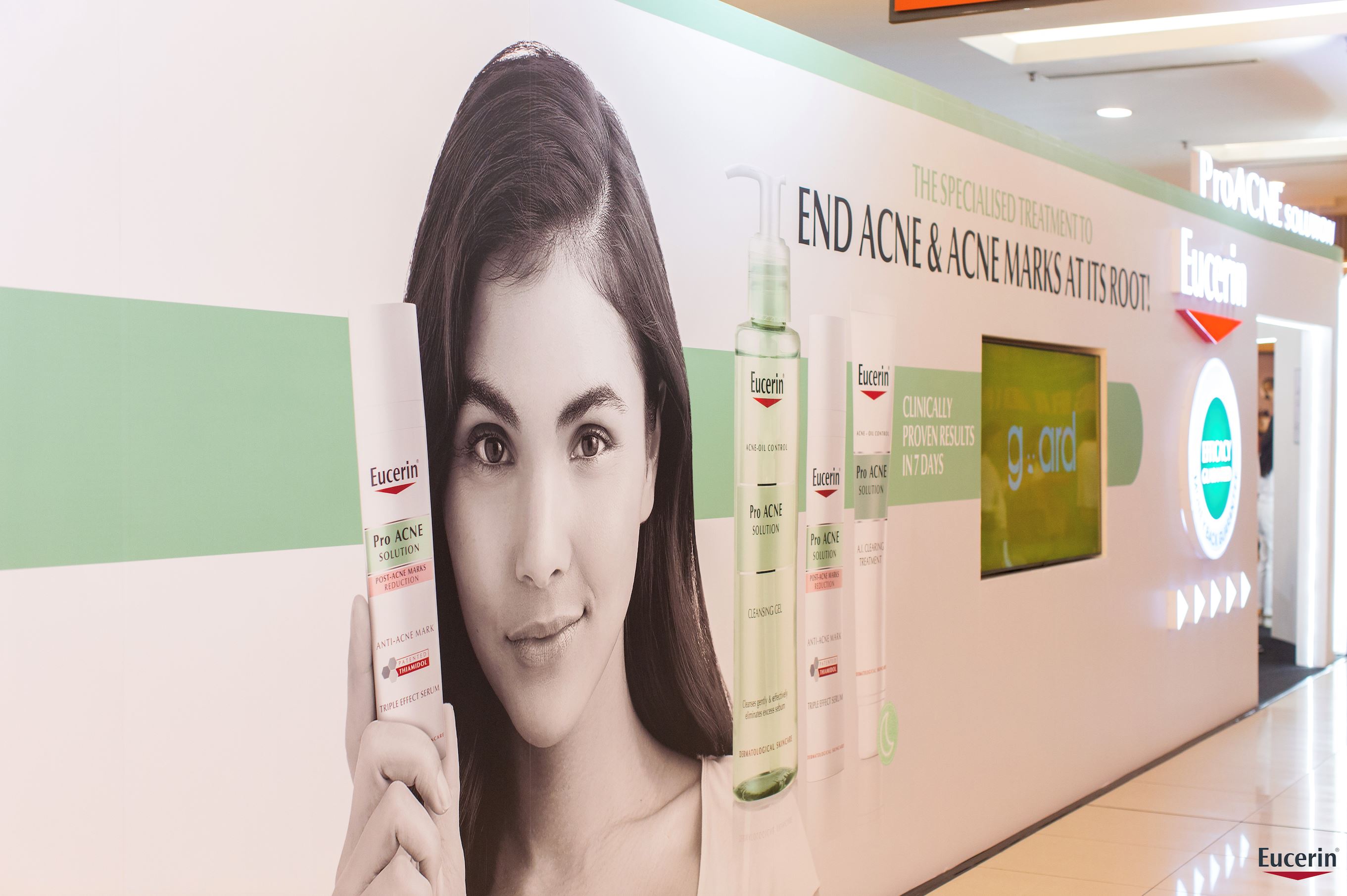 🌟eucerin首家体验式快闪店❗️帮你消除暗疮和痘印