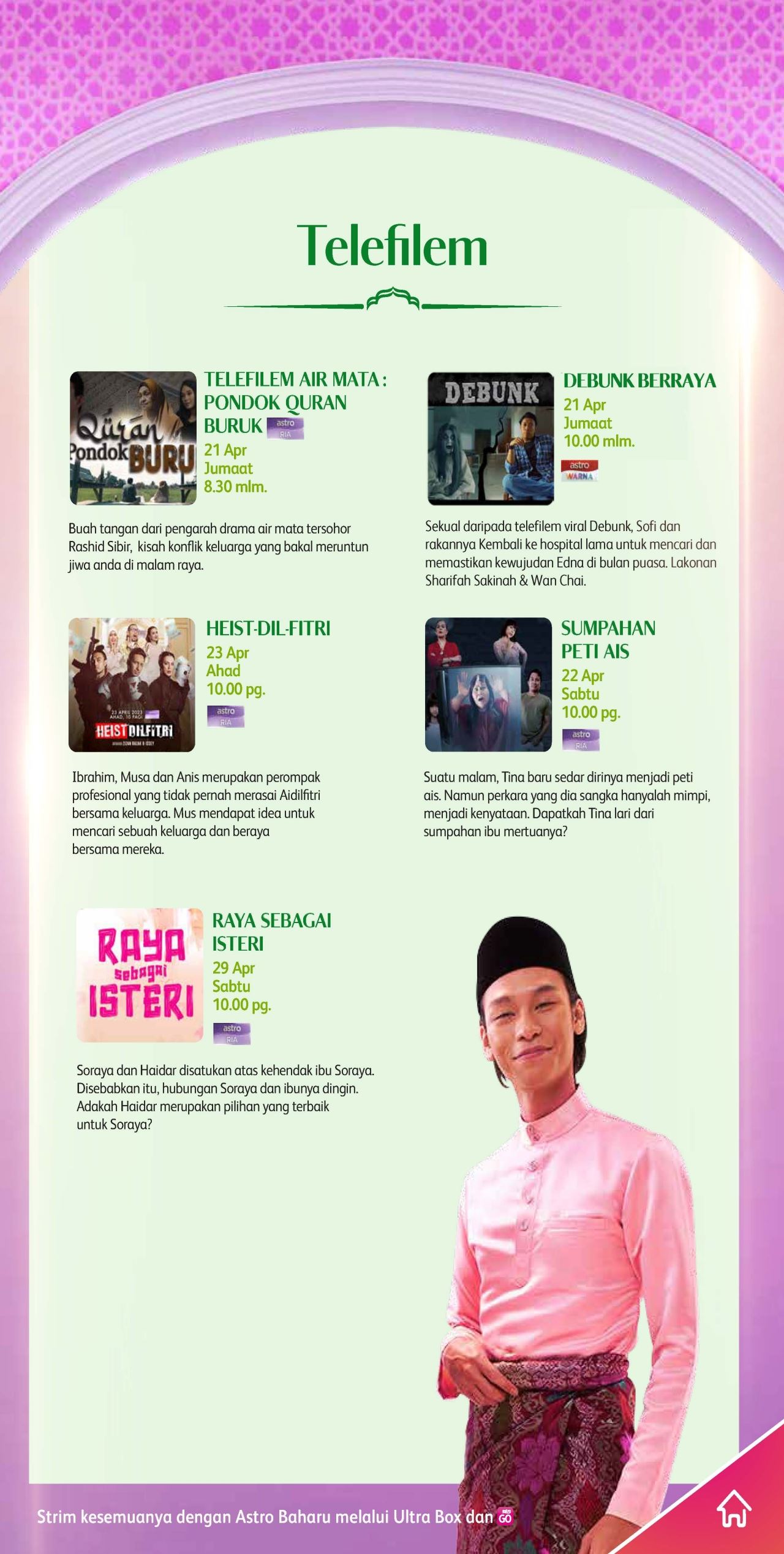 ini senarai program dan rancangan menarik di astro sepanjang aidilfitri 2023