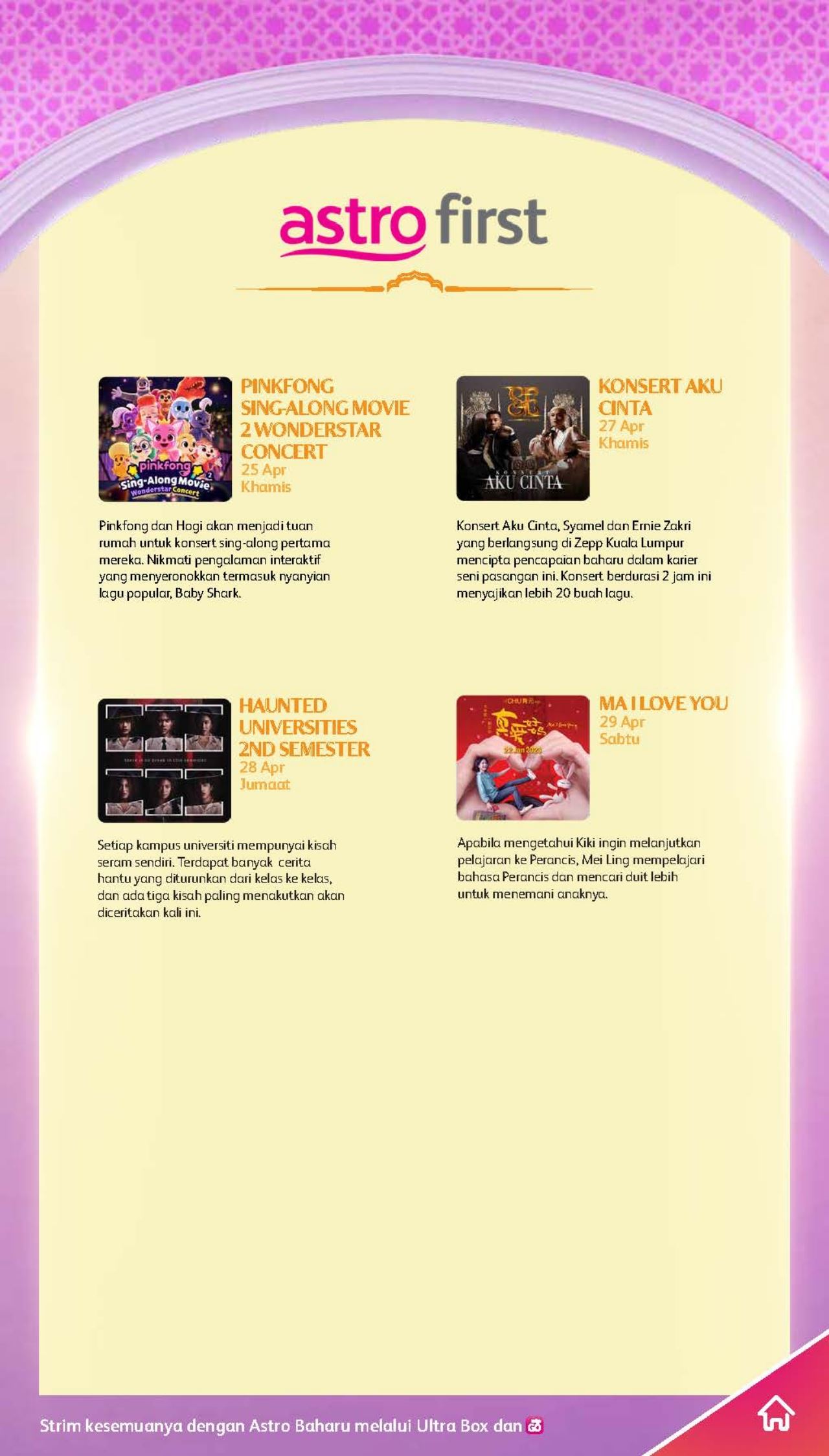 ini senarai program dan rancangan menarik di astro sepanjang aidilfitri 2023