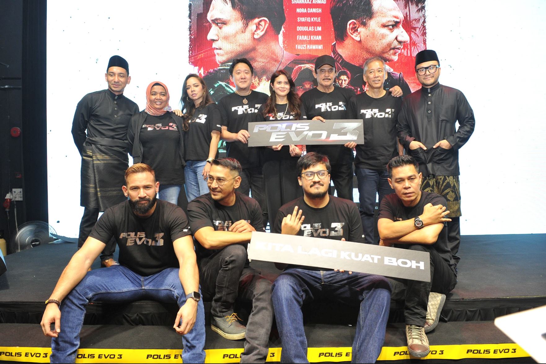 peminat teruja, inspektor khai dan inspektor sani kembali lagi dalam polis evo 3!