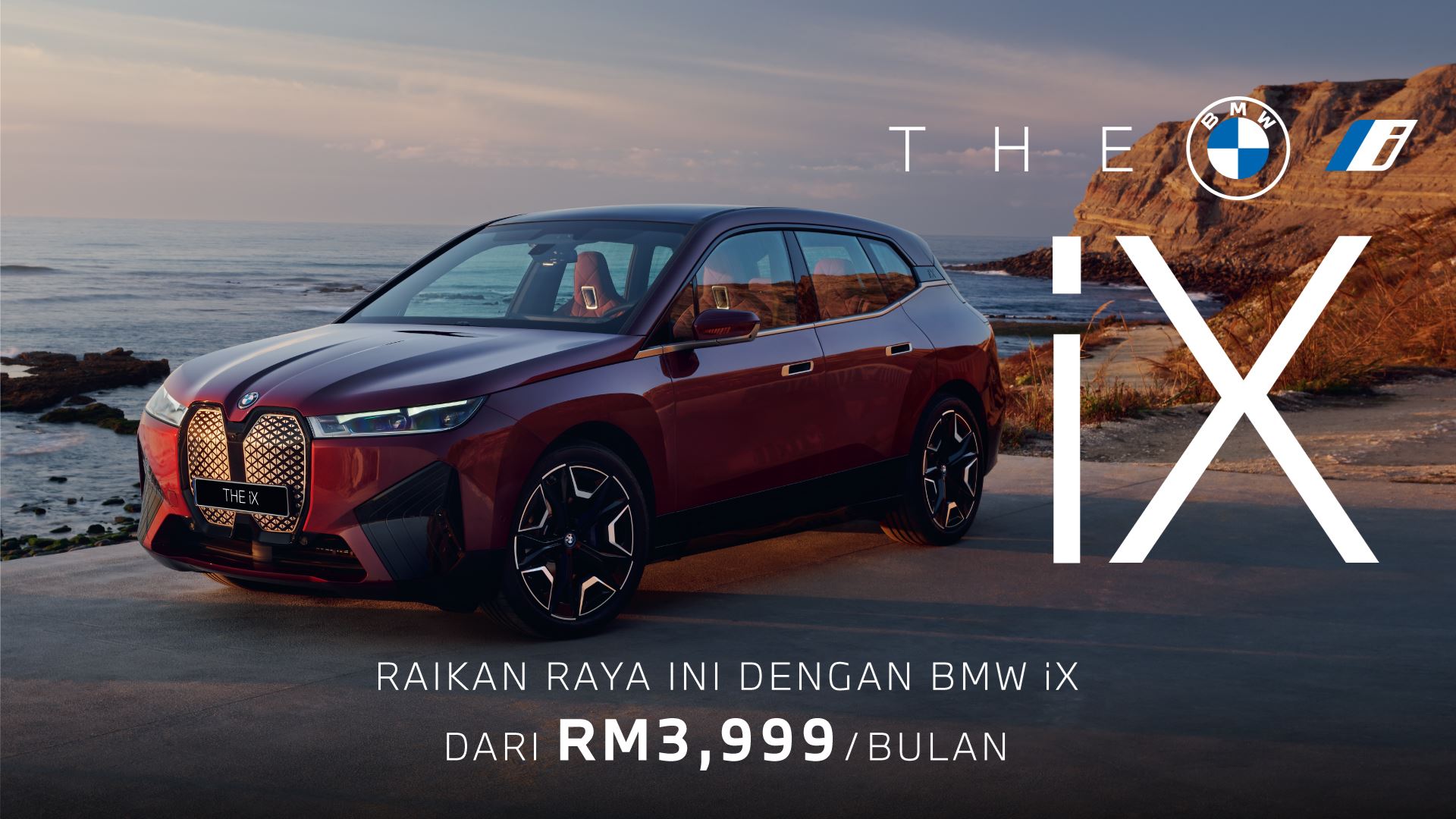 balik kampung dengan BMW iX xDrive40