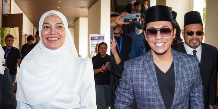 puteri sarah, syamsul yusof tak jadi bercerai hari ini