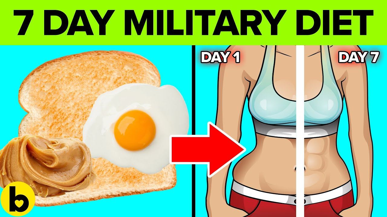 betul ke diet militari boleh turunkan 5kg berat badan dalam seminggu?