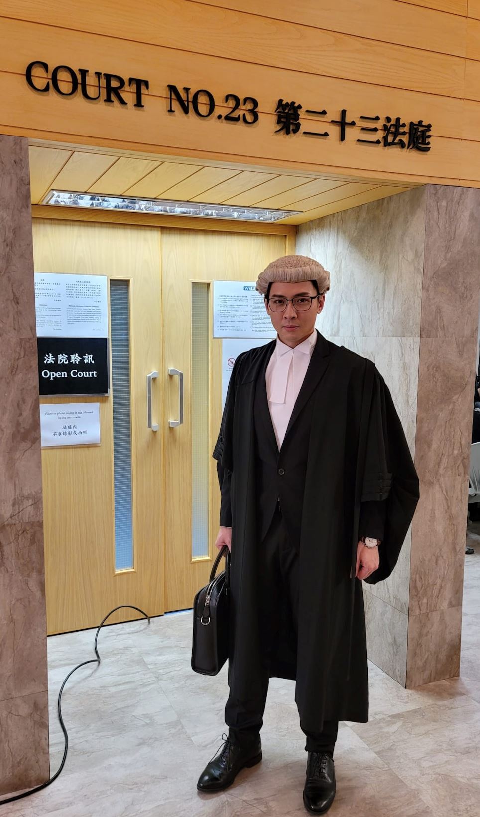 📺《法言人》原来他真的是法律系毕业❗️朱滙林帮忙剧组提供法律资料🎓