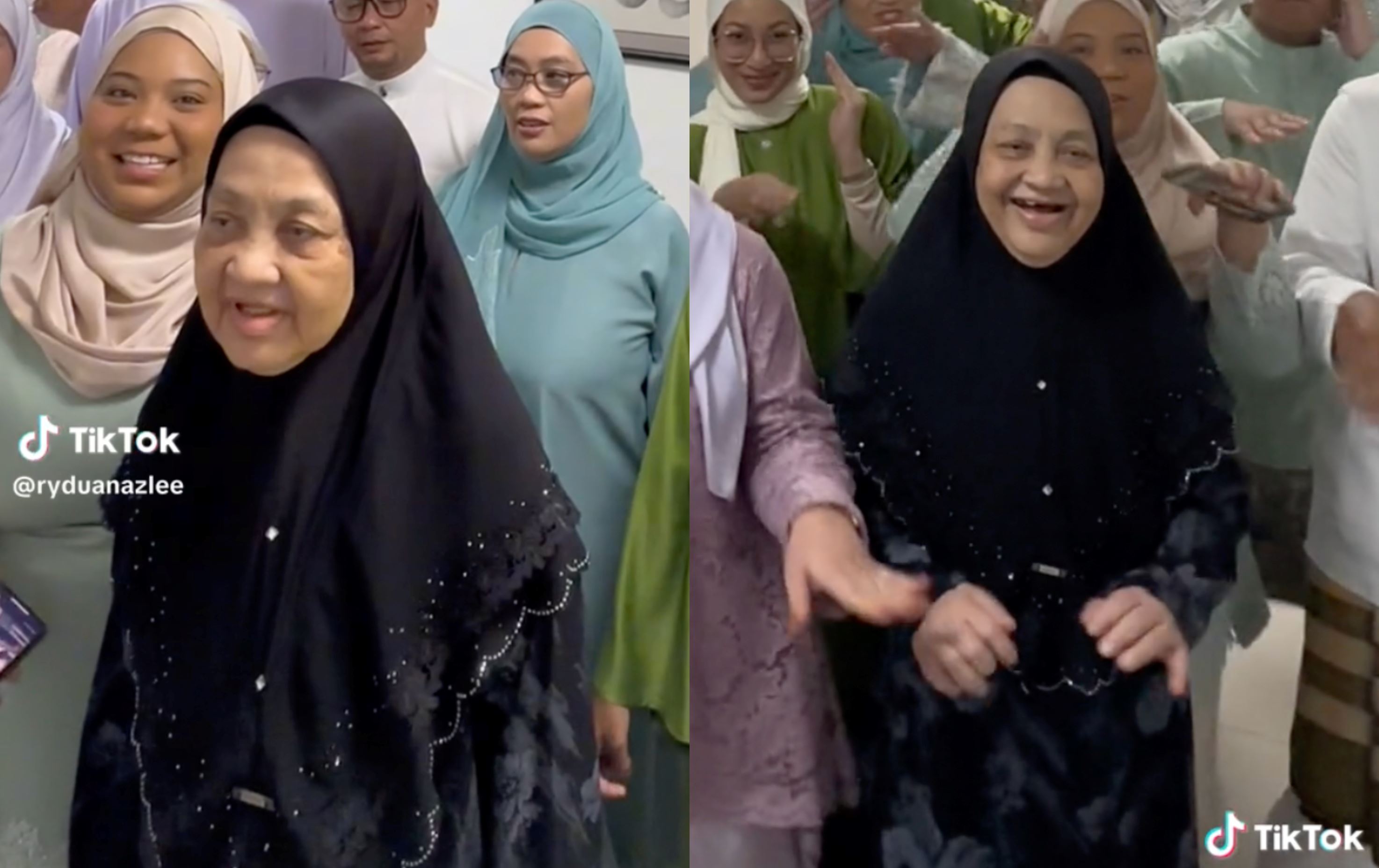 70-year-old grandma dances to the ketchup song in family's raya video, wins hearts of netizens!