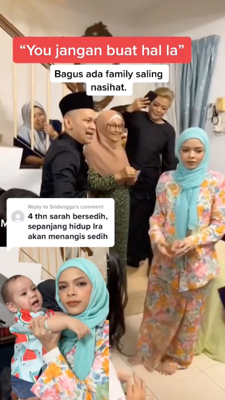 “awak jangan buat hal,” gurauan saudara masa raya buat ira kazar berubah wajah