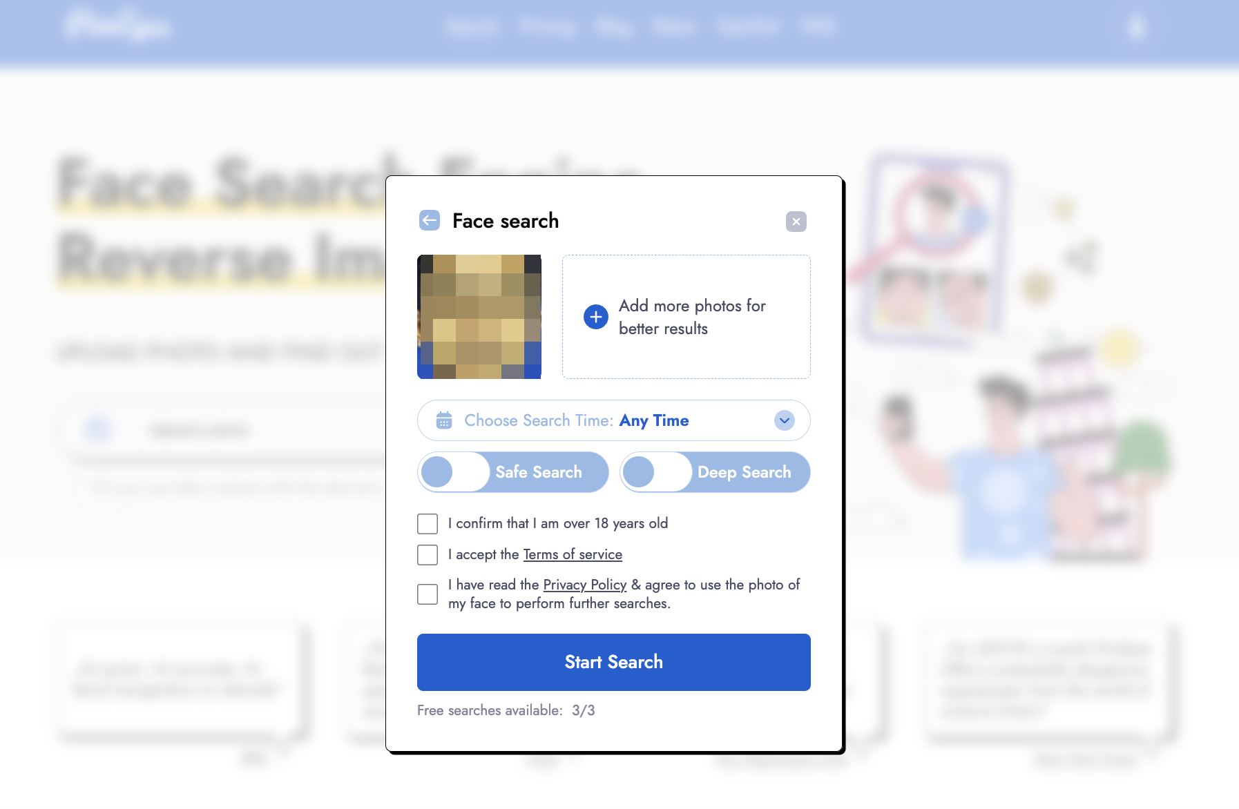 laman web teknologi ai ini mampu cari tiap gambar yang ada wajah anda di internet!