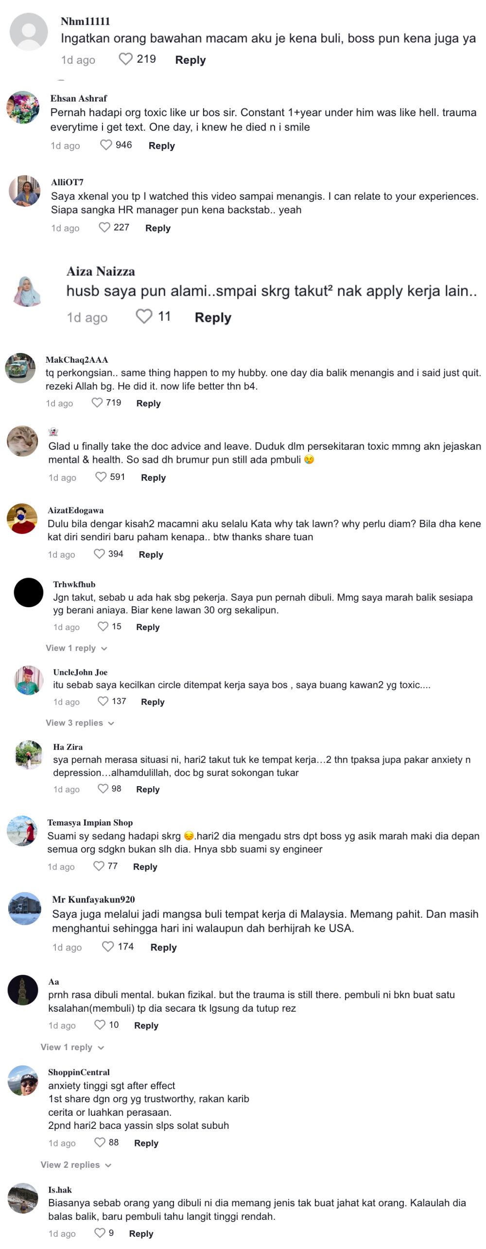 tertekan terima layanan toksik ditempat kerja, lelaki ini diminta rujuk ke ijn