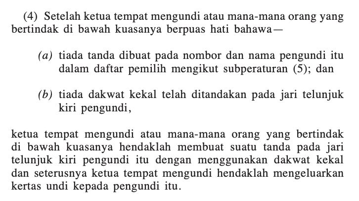 kalau kidal, nak celup jari mana masa mengundi, kiri ke kanan? ini jawapannya