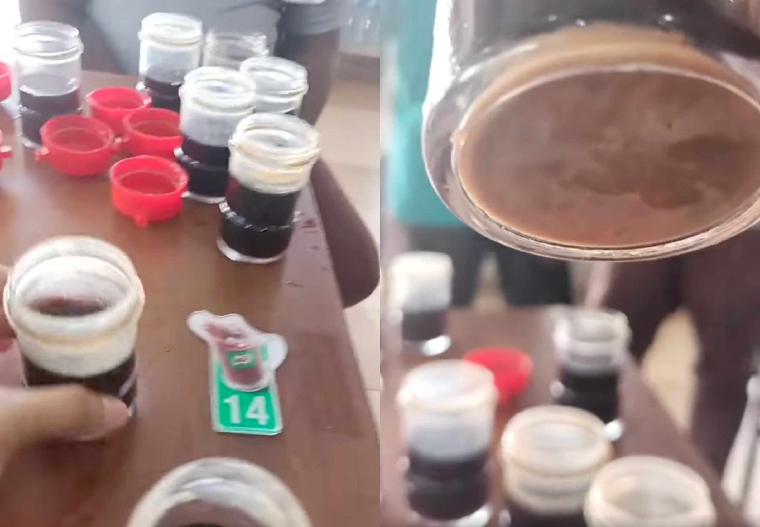 malaysian woman appalled by unsanitary soy sauce containers at mamak restaurant in rawang