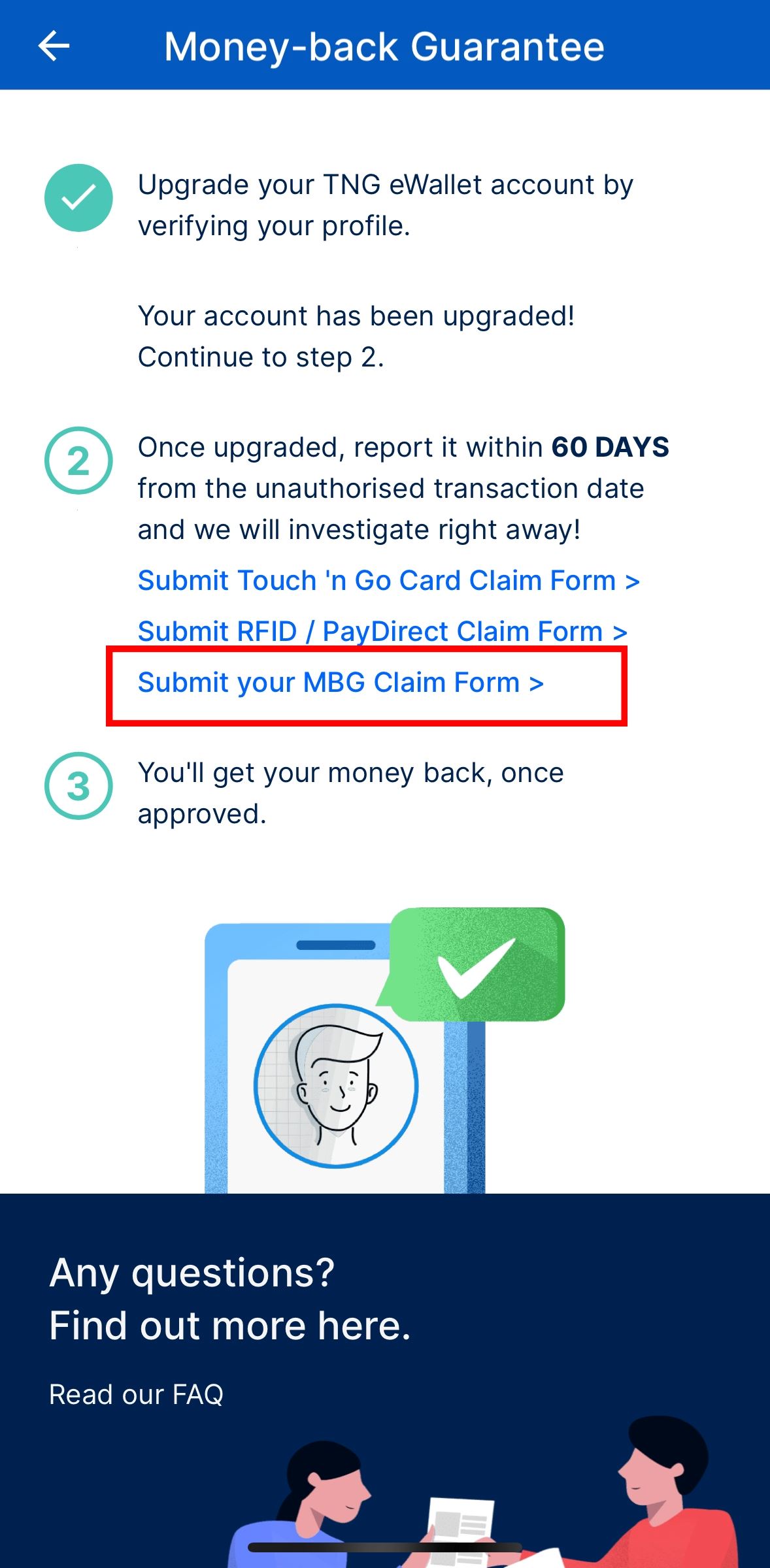 touch 'n go ewallet被盗了钱还是能拿回来❗只需简单几步申请赔索🔥