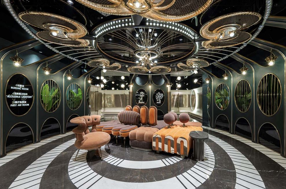 sangat luar biasa, ini dia rupa tandas paling cantik di dunia, “siap ada sofa!”