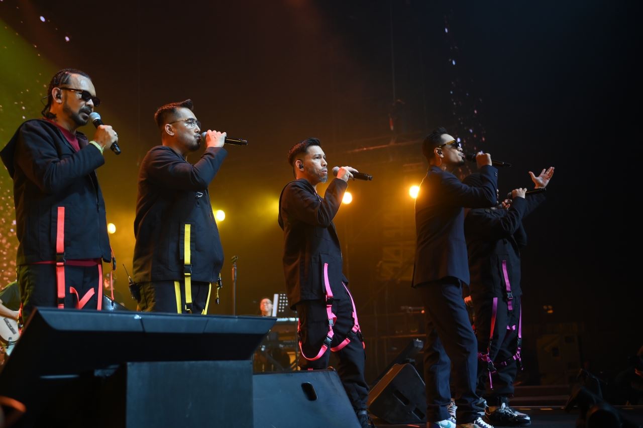 konsert ruffedge meriah, 4,500 peminat terhibur persembahan lebih 2 jam tanpa henti