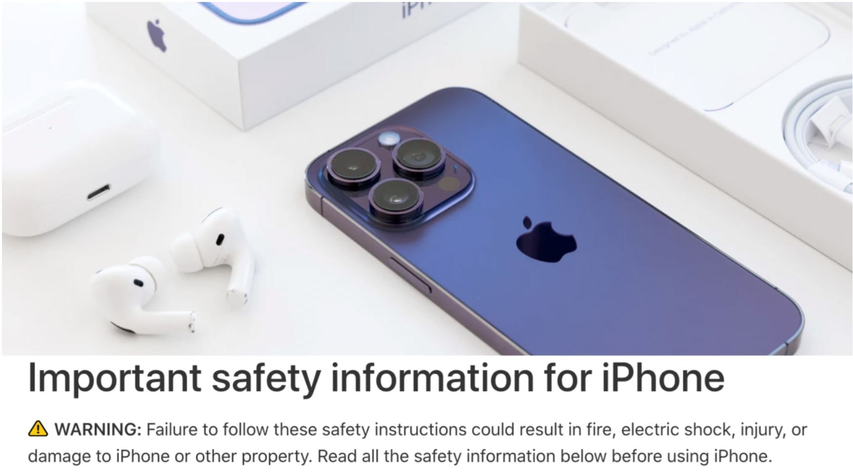 苹果公司警告！别睡在充电的iphone旁边！