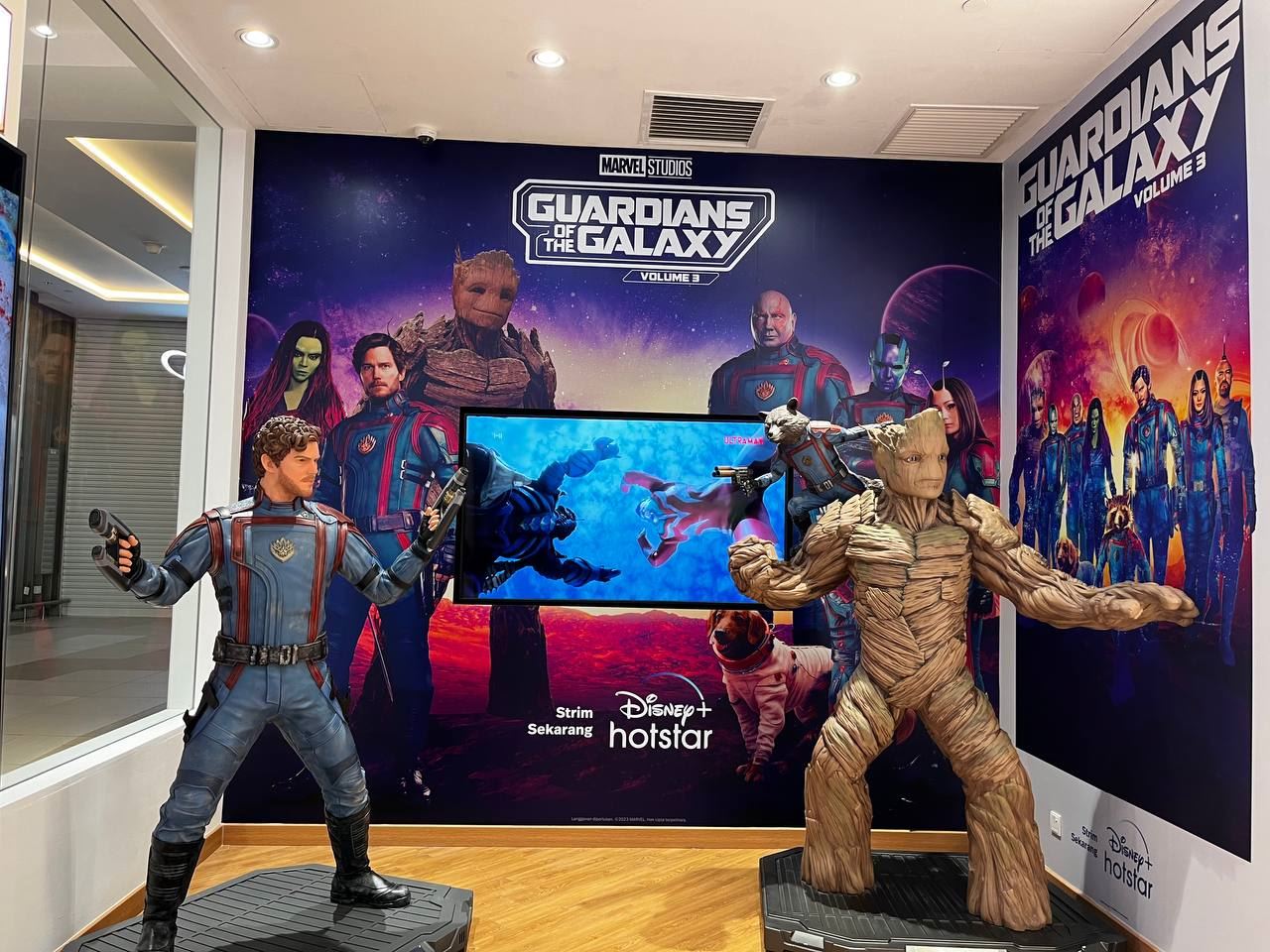 marvel's guardians of the galaxy merchandise bonanza at astro experience store, ioi city mall!