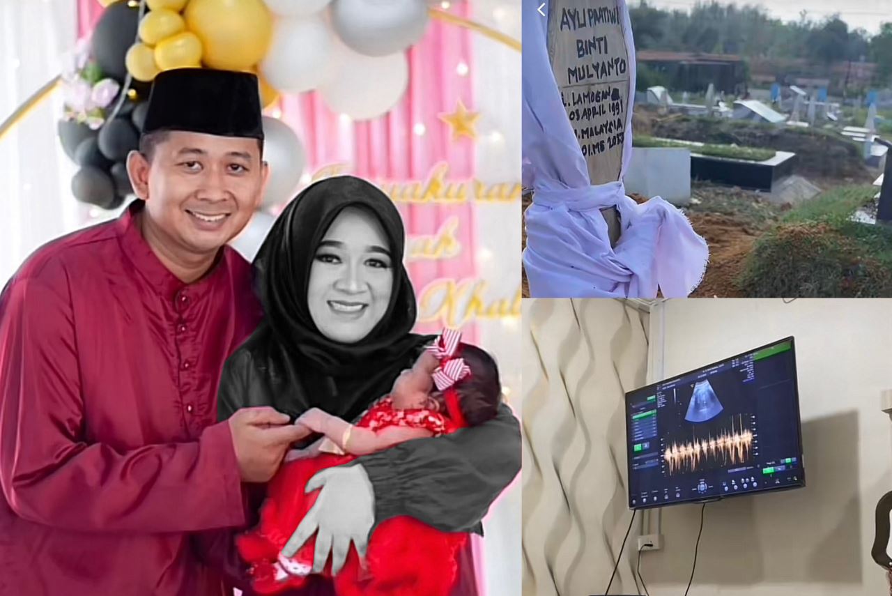 suami kongsi kisah sedih 10 tahun tunggu zuriat, isteri meninggal tiga bulan kemudian