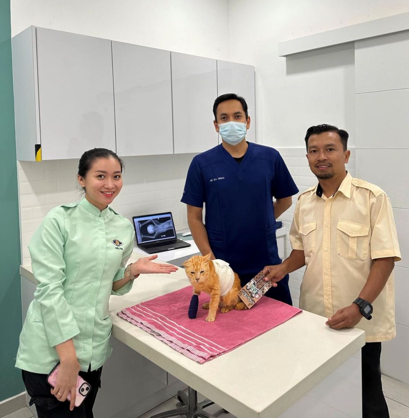 oyen ‘elmina’ kini pergi untuk selamanya, “terima kasih semua mendoakan..”