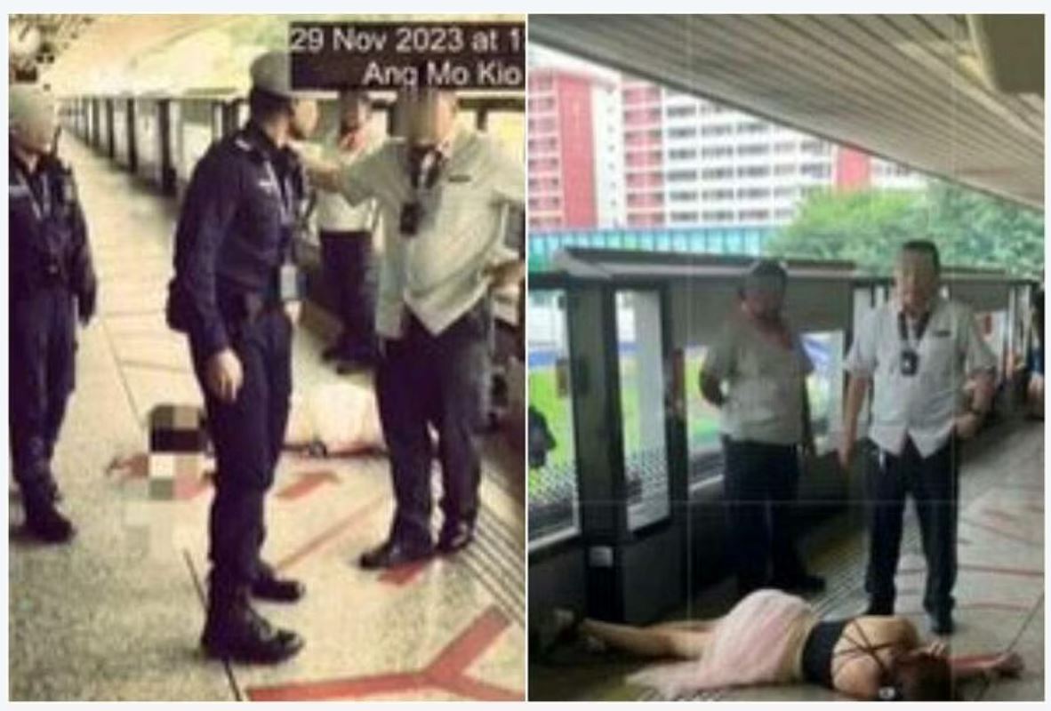 penumpang wanita dirakam cuba buka pintu mrt yang bergerak [video]