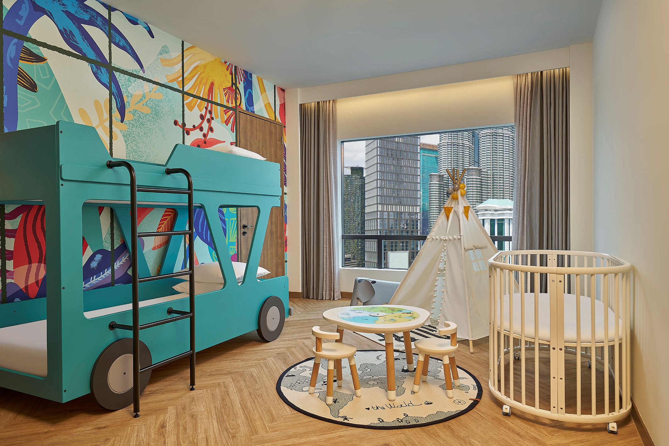 Four Points by Sheraton Kuala Lumpur, City Centre家庭儿童套房