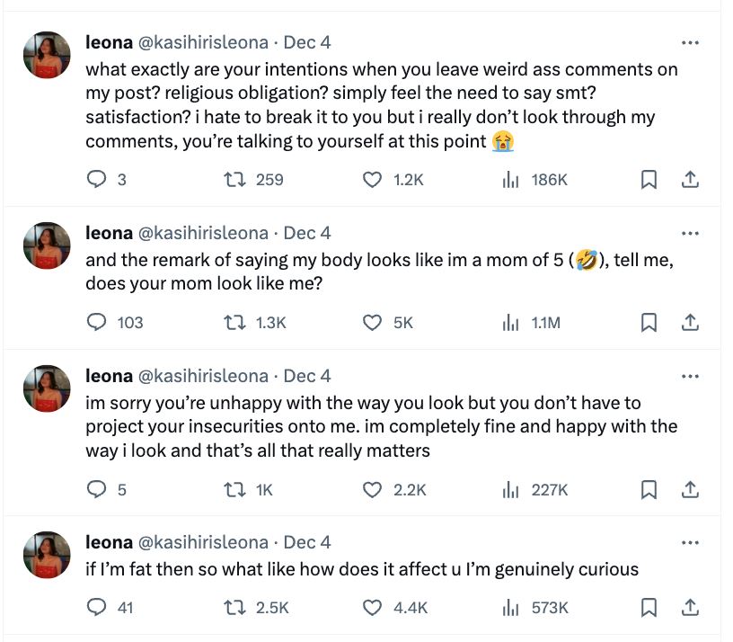 “kalau saya gemuk, ada beri kesan pada awak ke?,” anak azhar sulaiman respon kecaman netizen