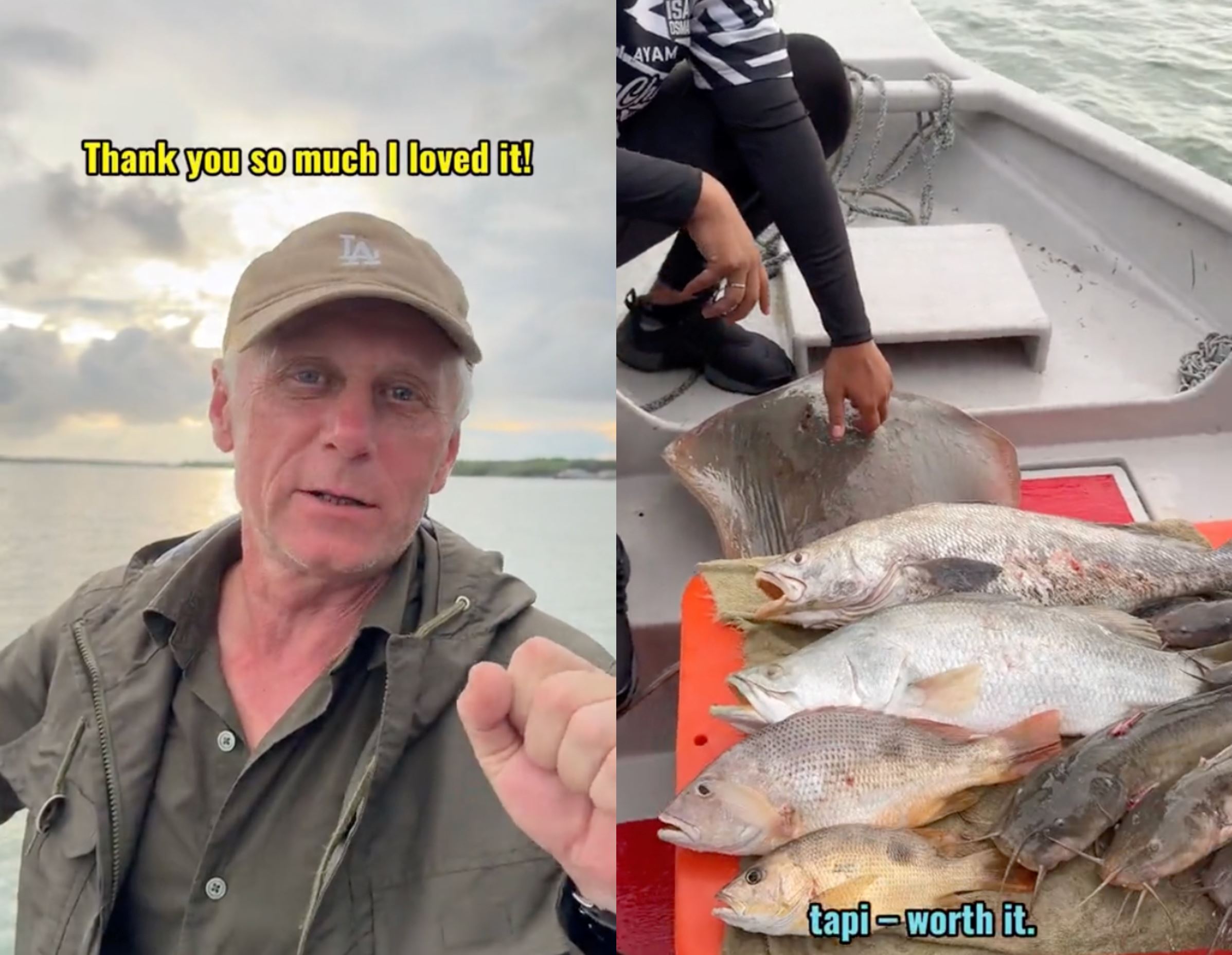 russian dad comes back after 1 year, shares how it’s fun to go fishing in malaysia