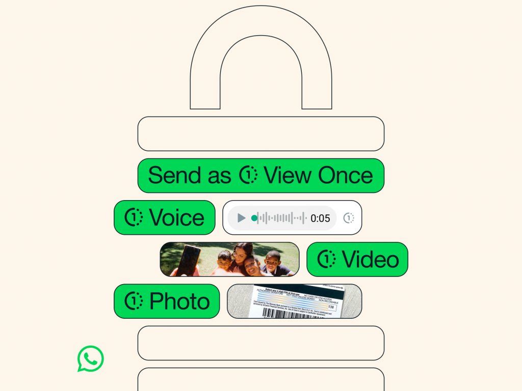 whatsapp推「一次性语音信息」！收听后即刻销毁！