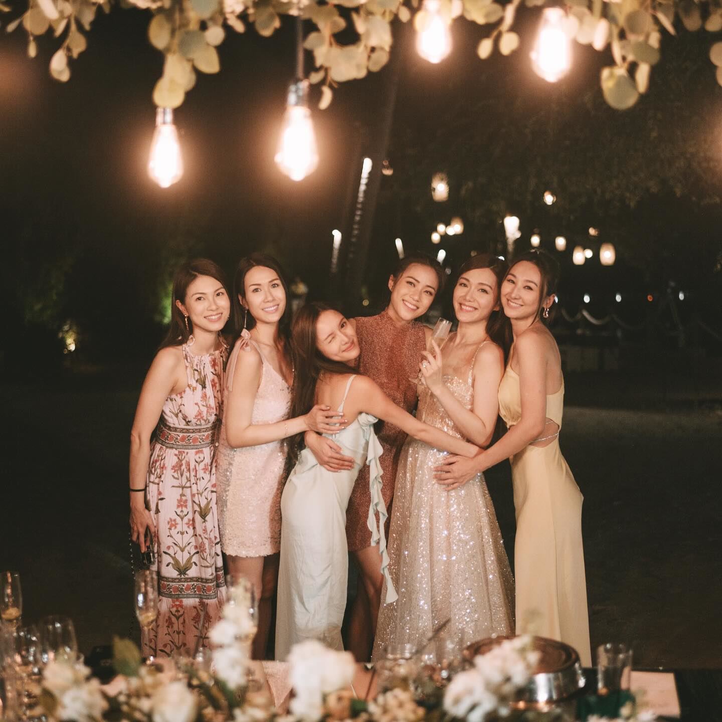 高海宁接花球收祝福💐汤洛雯「两次都掟中你，真係无办法」💗