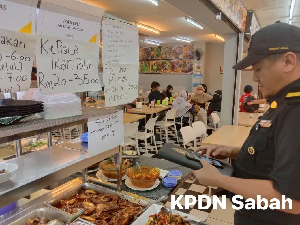 restoran jual lauk sotong manis rm50 dikenakan tindakan – kpdn