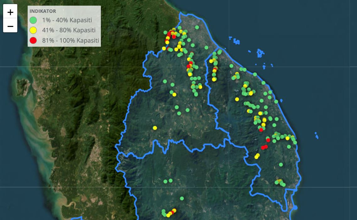 banjir makin buruk, tnb tutup bekalan elektrik di beberapa kawasan kelantan, terengganu