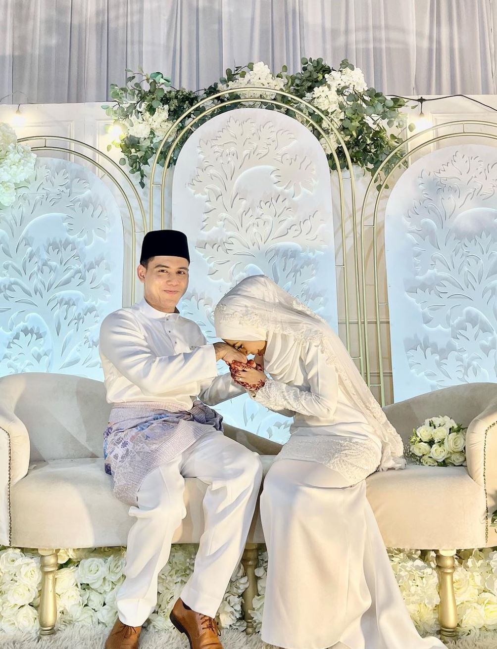 selamat nikah dengan athira yuhada, ada netizen persoal keadaan mental hafidz roshdi