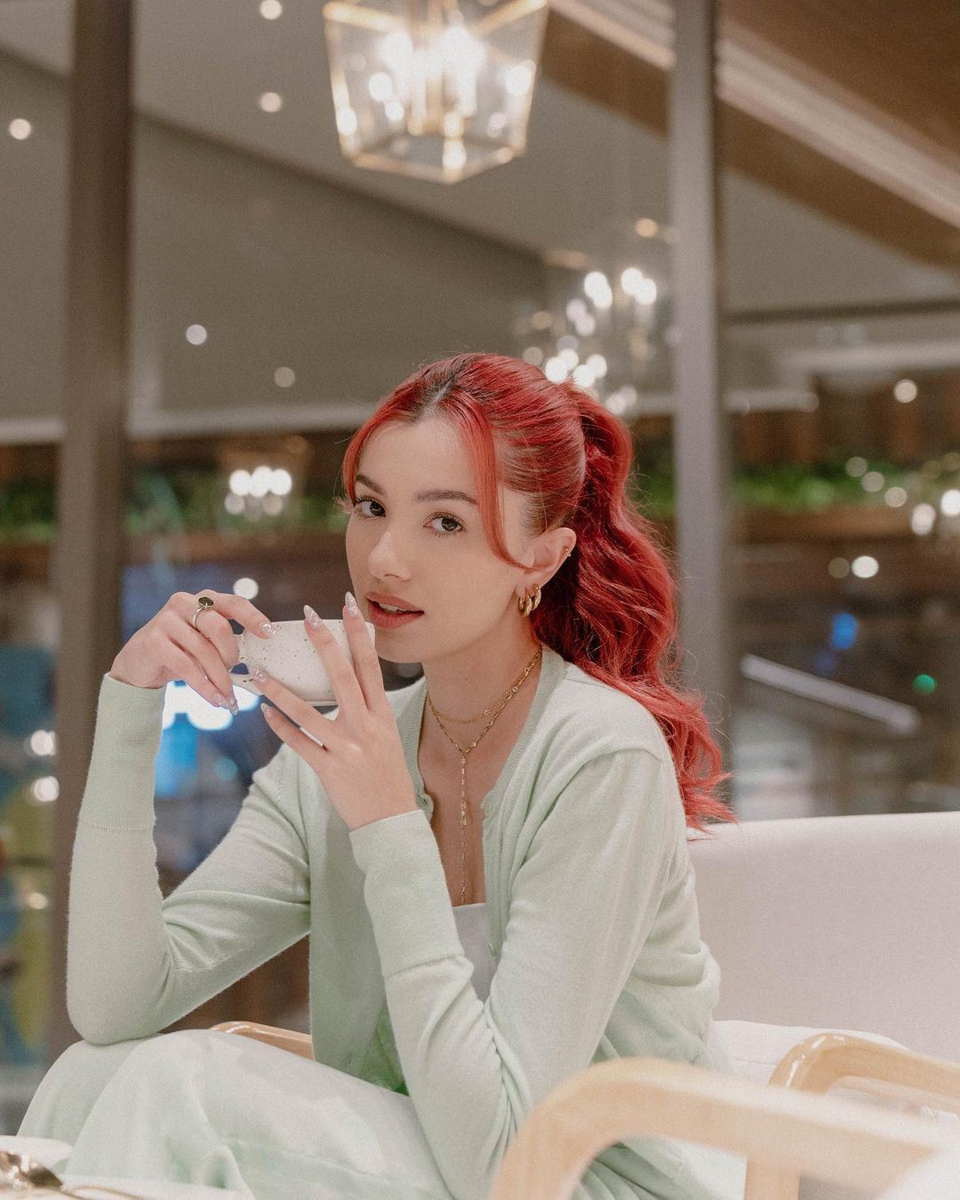 amelia henderson kongsi mesej kena maki individu ini, “ingat lawa sangat ke?”