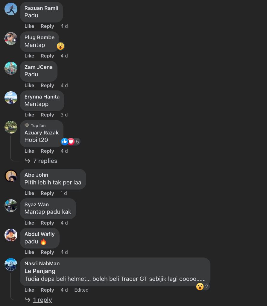 topi keledar kuning ini terjual pada harga rm86,000! “hobi kami mahal..”