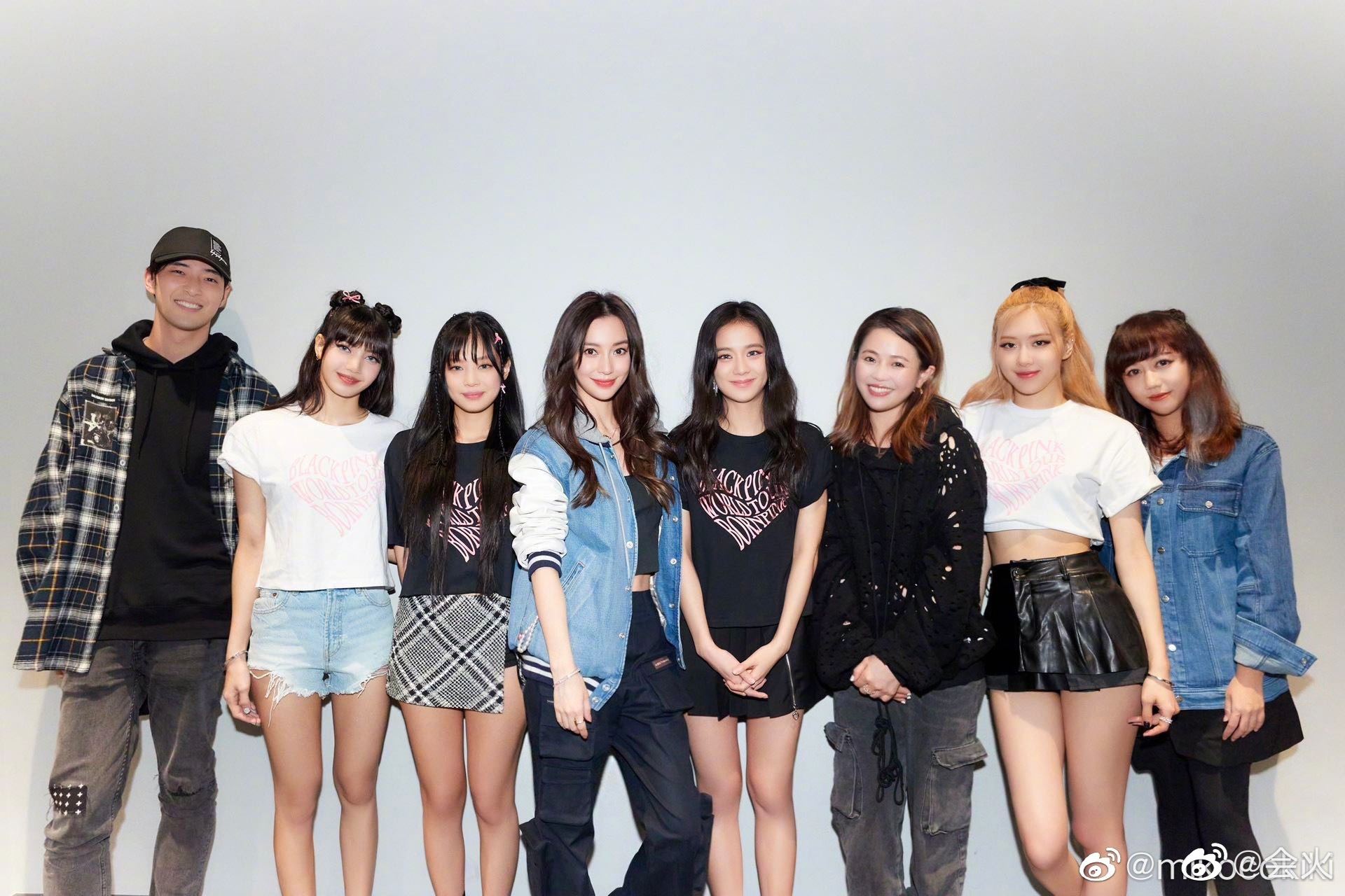 🖤angelababy和blackpink合照❗️网友赞叹颜值爆表🔥