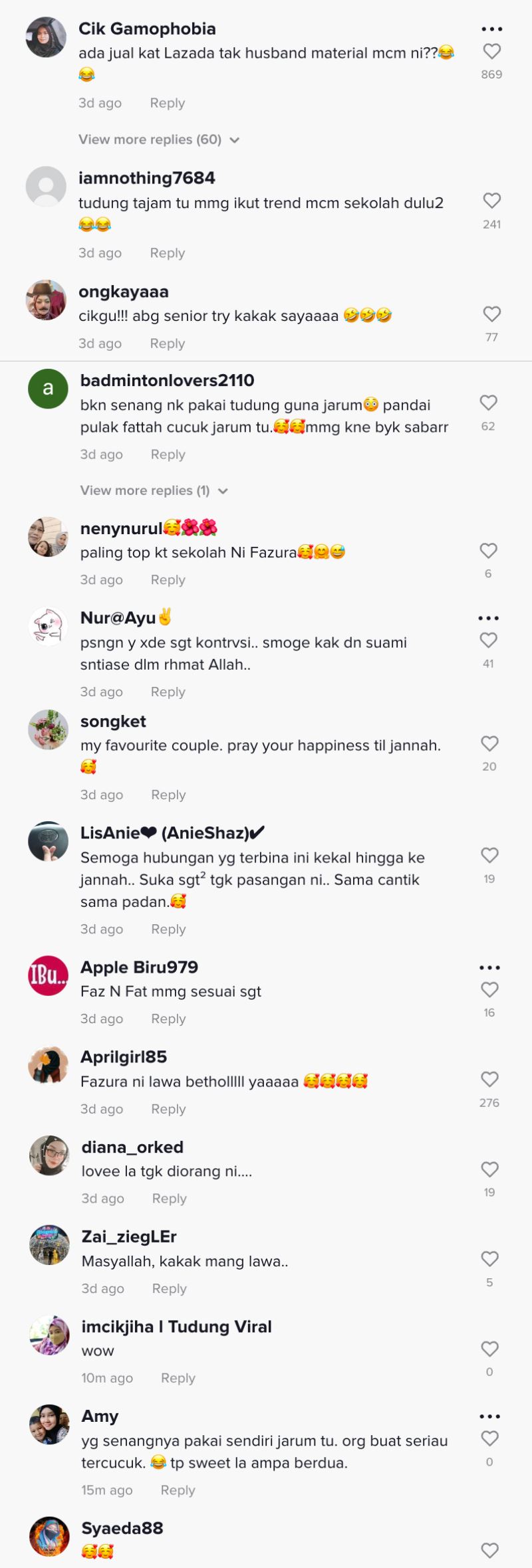 gelagat fattah amin tolong pin tudung fazura buat ramai terhibur