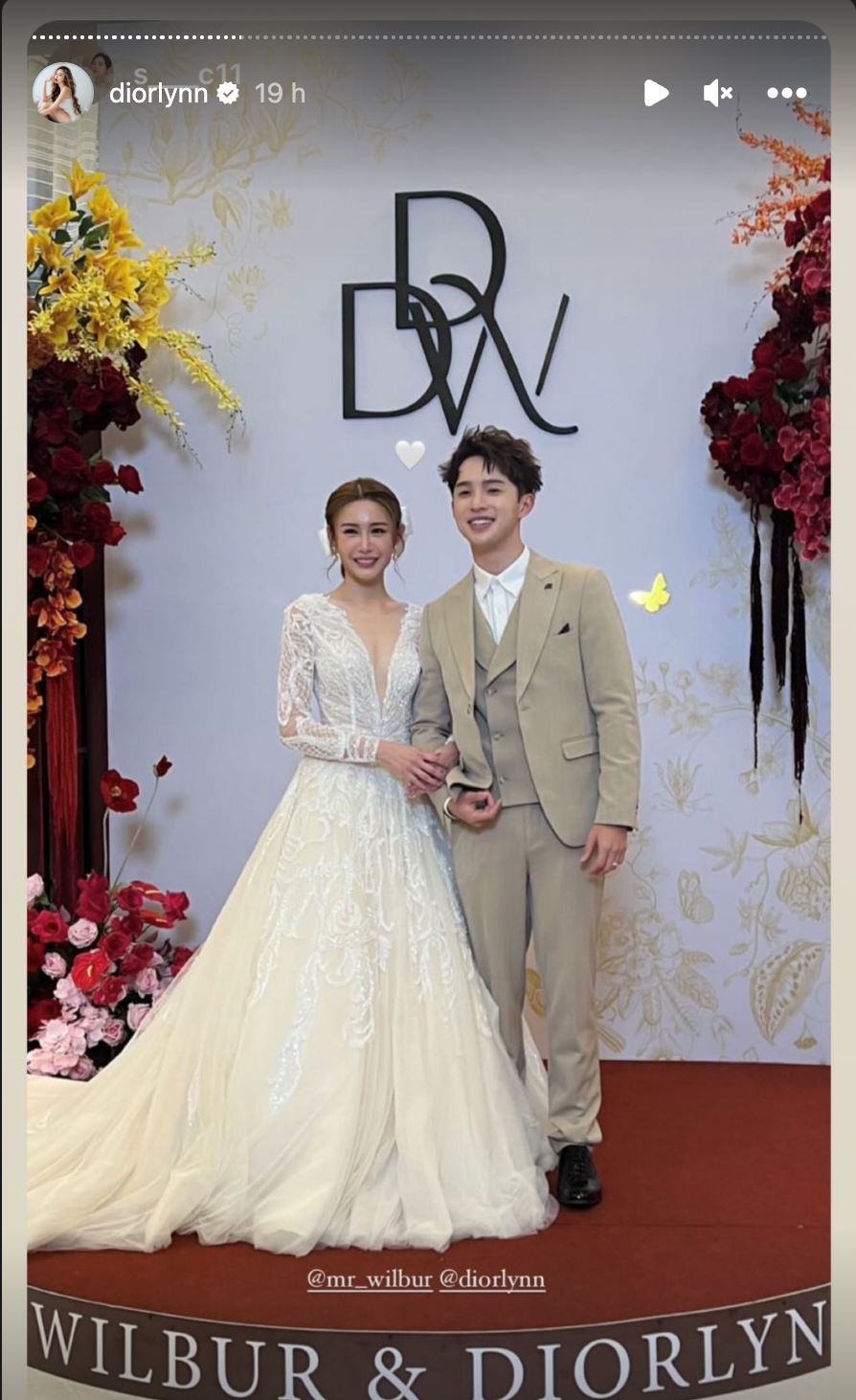 💍diorlynn和达达完成婚礼啦❗️新娘坐花轿出场超漂亮♥️